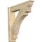 Ekena Millwork Merced Rough Sawn Traditional Outlooker, Douglas Fir, 6"W x 28"D x 28"H OUT06X28X28MRC01RDF - alternate 1
